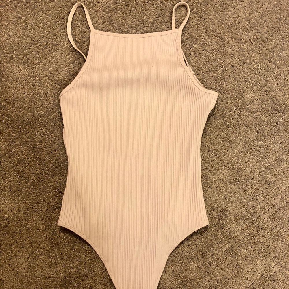 Baby Pink Aritzia Bodysuit